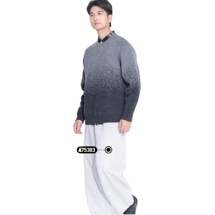 Jw Anderson X JWANDERSON Совместный трикотаж Унисекс 05 Небесно-серый UNIQLO — фото 4