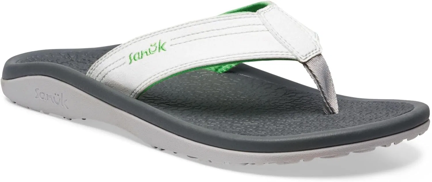 Сандалии пляжные мужские Sanuk, White