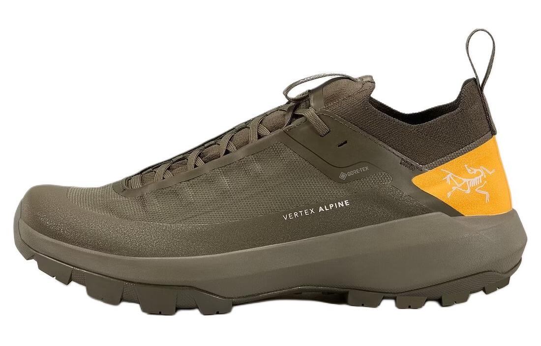 

Arcteryx Верте противоскользящие износостойкие низкие треккинговые ботинки для мужчин зеленые винтаж зеленый, цвет Vintage Green