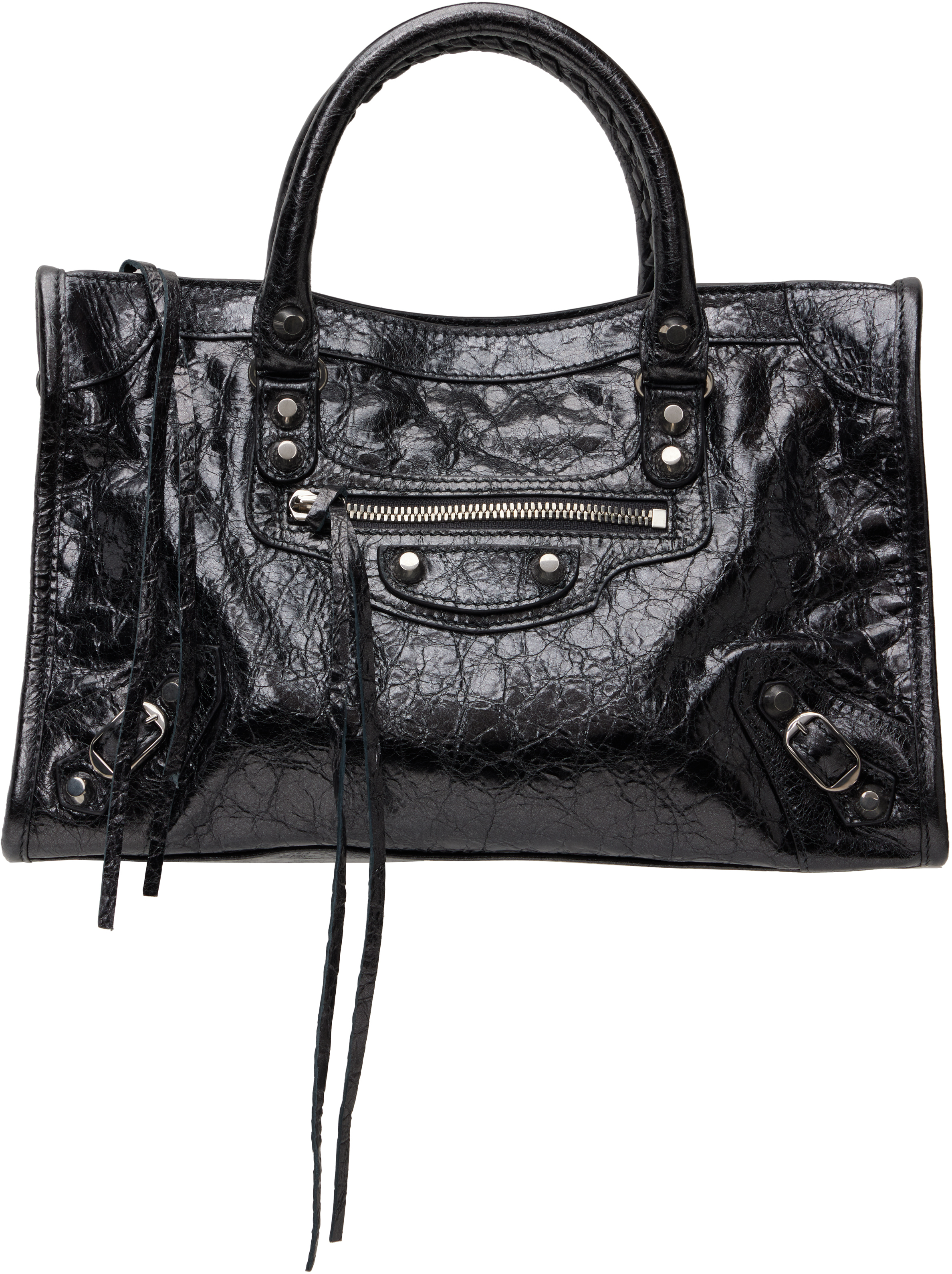 

Серая маленькая сумка «Le City» Balenciaga