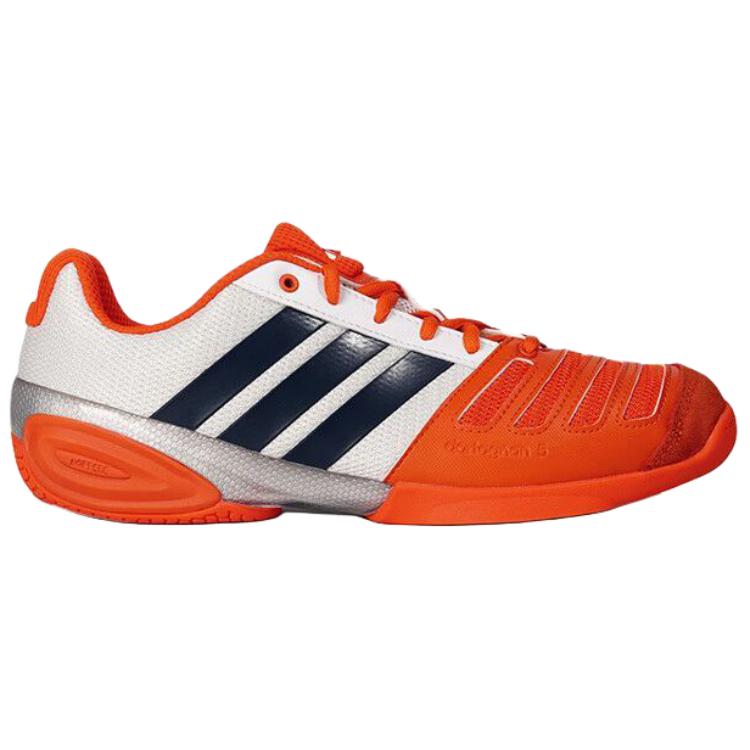 Adidas Slip Resistant, Abrasion Resistant, Breathable Low top Training Shoes Unisex Orange White — фото 3