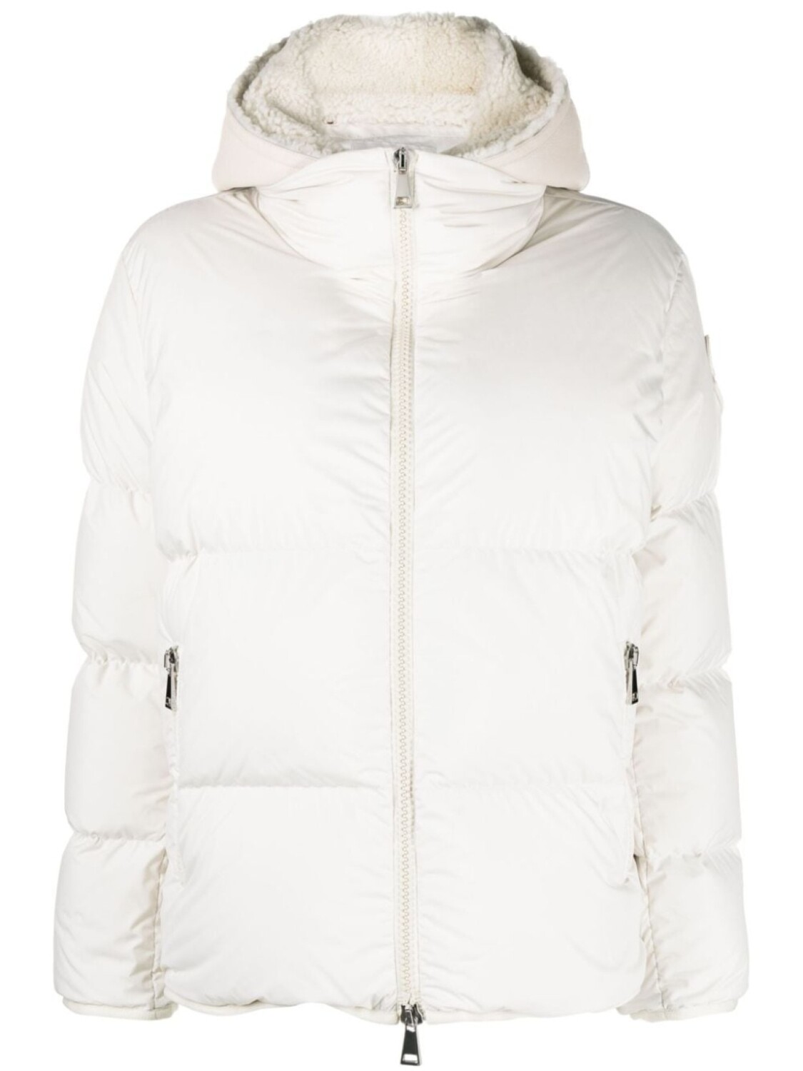 

Moncler пуховик Labbe, белый