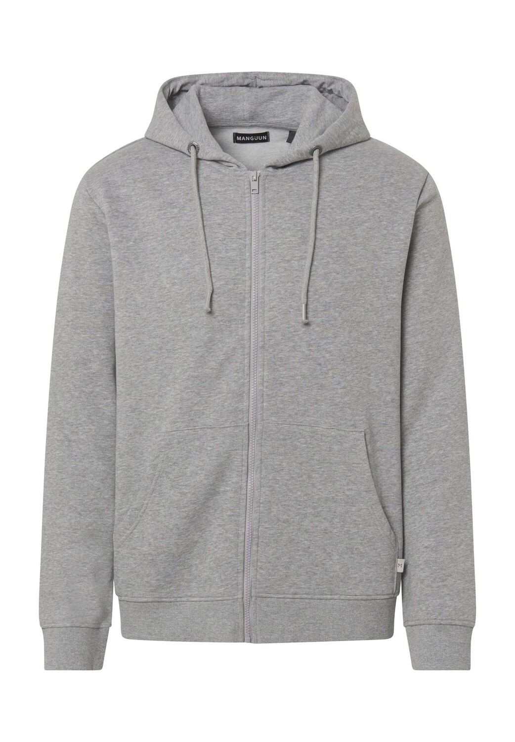 

Толстовка, капюшон, боковые карманы, мужская Manguun, цвет Medium Grey