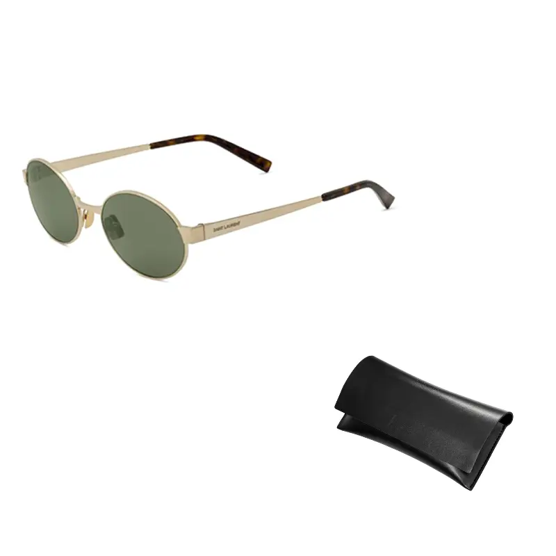 

SAINT LAURENT Овальные солнцезащитные очки Sl 692, Gold