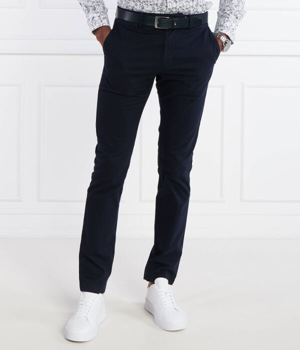 Брюки-чинос Tommy Hilfiger Core Bleecker 1985, синий — фото 3