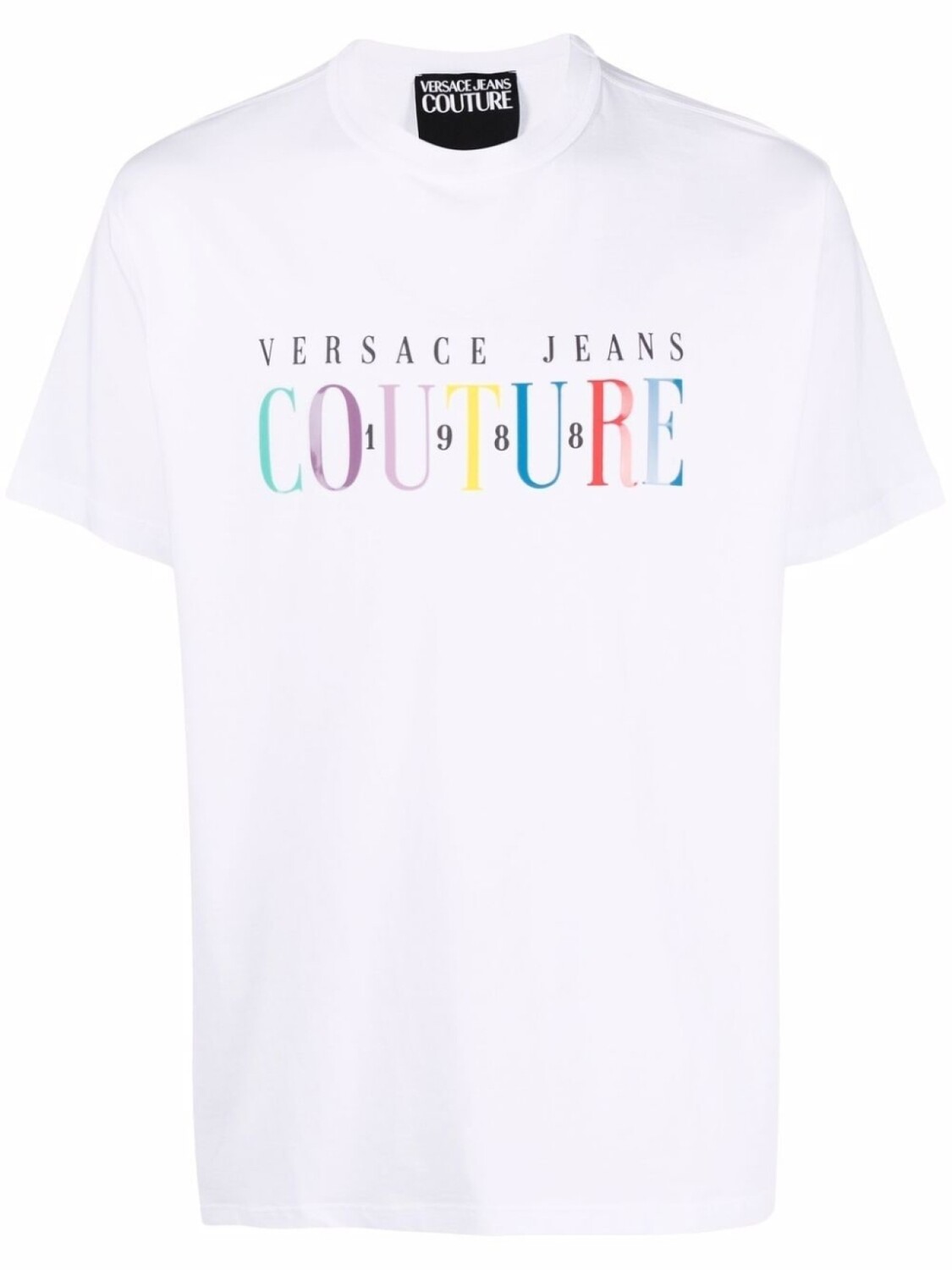 

Футболка с логотипом Versace Jeans Couture, белый