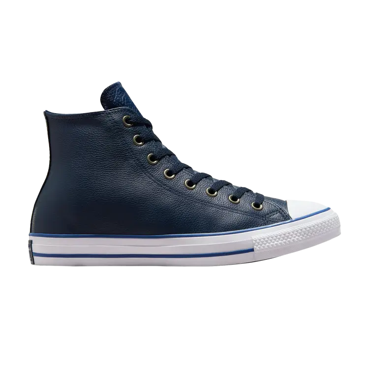 

Кроссовки Chuck Taylor All Star Leather High, цвет Armor Blue