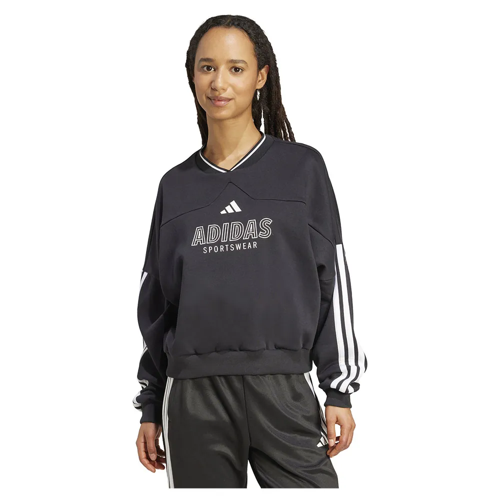 

Толстовка adidas Tiro Cut 3 Stripes Fleece, черный