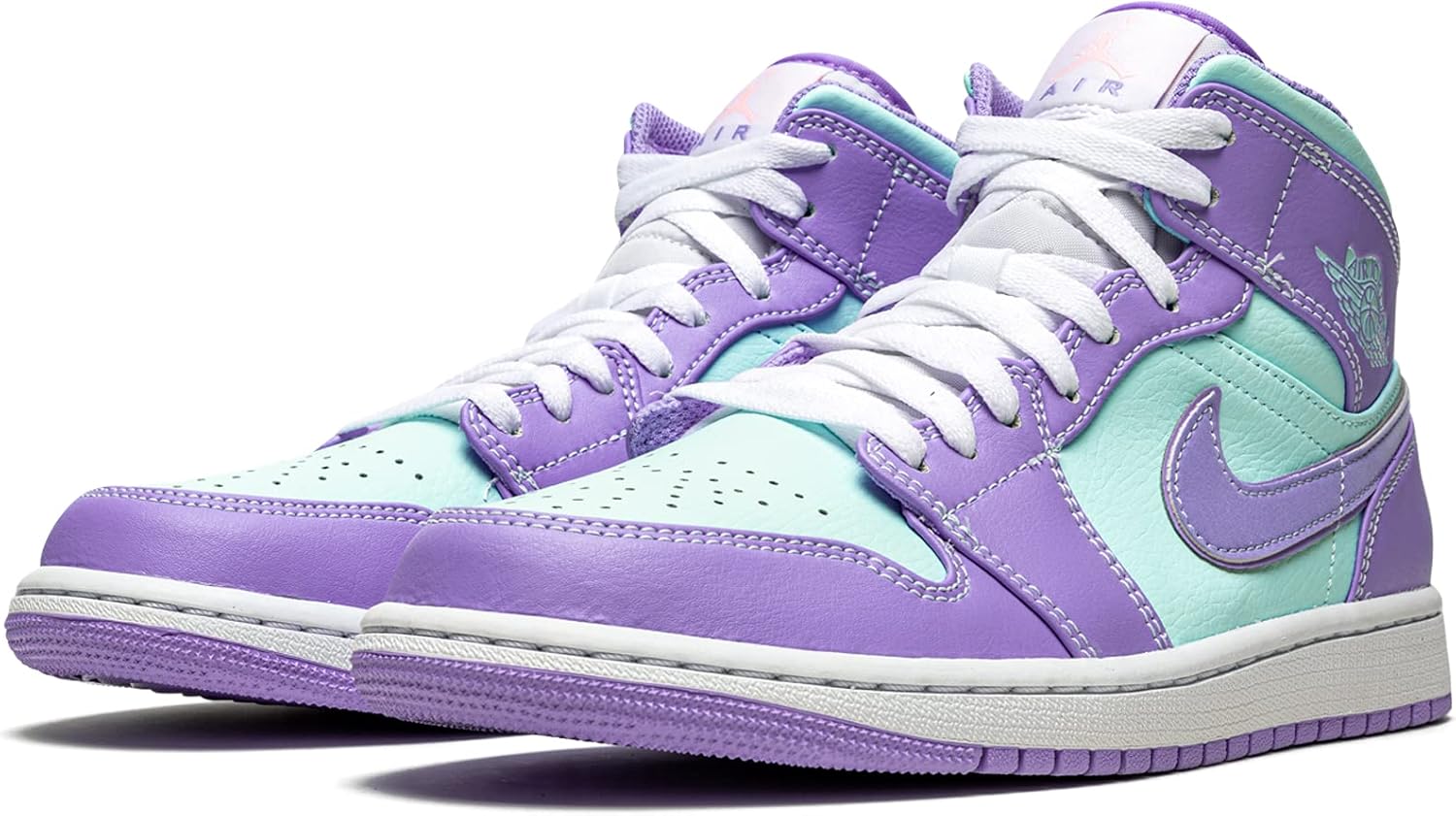Мужские кроссовки Nike Air Jordan 1 Mid, фиолетовый — фото 2