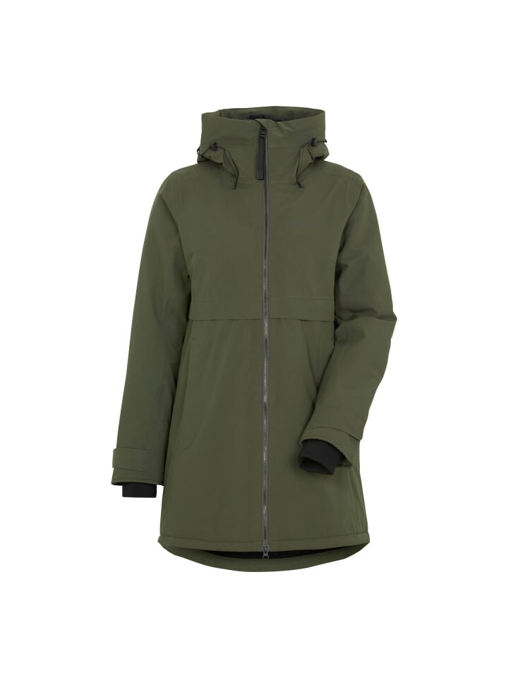 

Пуховик Didriksons Parka Helle, цвет deep green