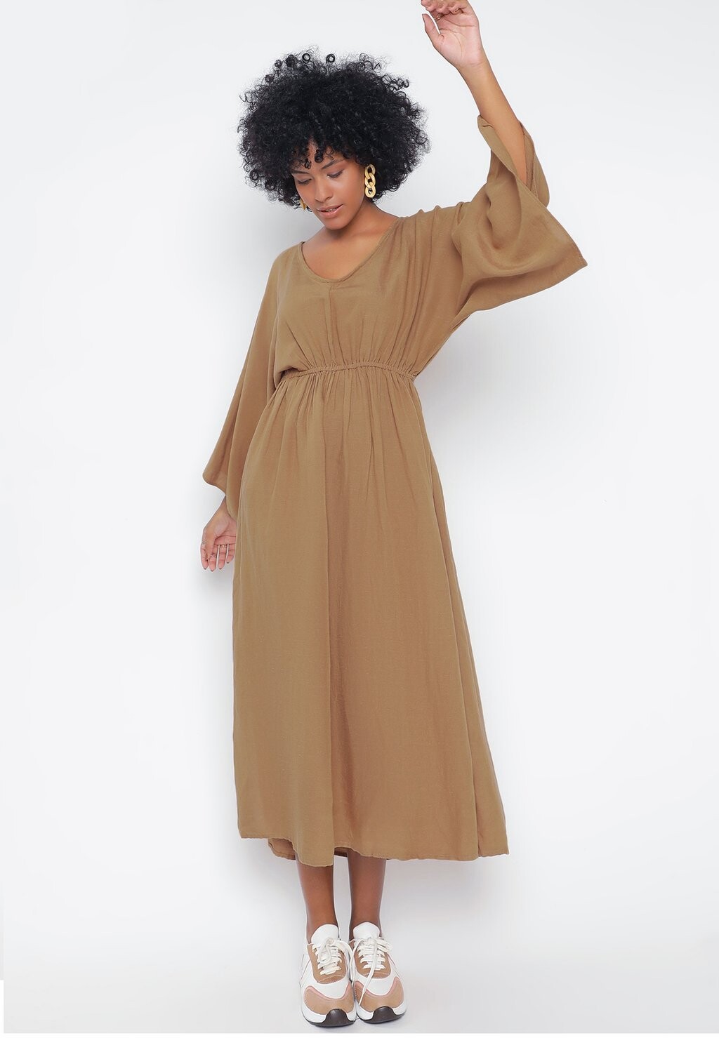 

Повседневное платье ELEGANTES SOMMER YC Fashion & Style, бежевый