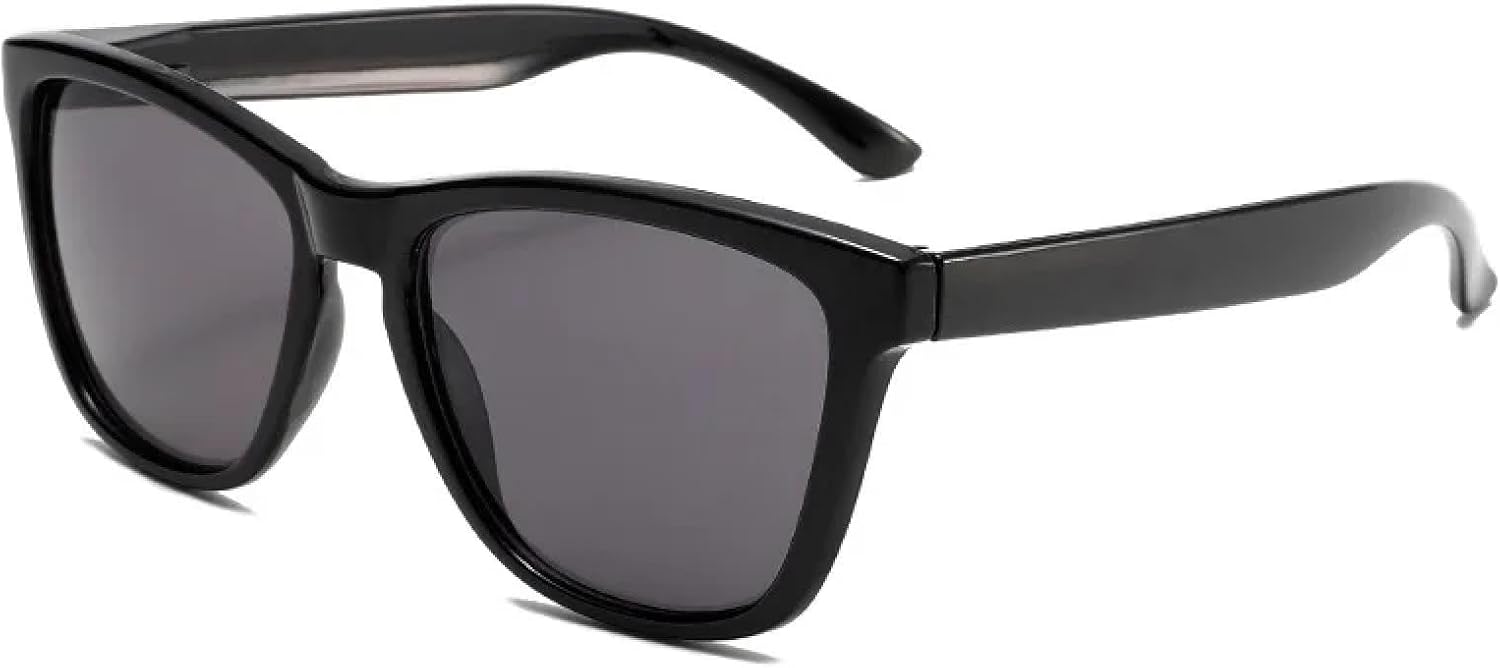 

Солнцезащитные очки с защитой от УФ-излучения UV400 | Большая оправа, конфетный цвет | Для женщин и мужчин, для занятий спортом на открытом воздухе и вождения DSVIGF, Black