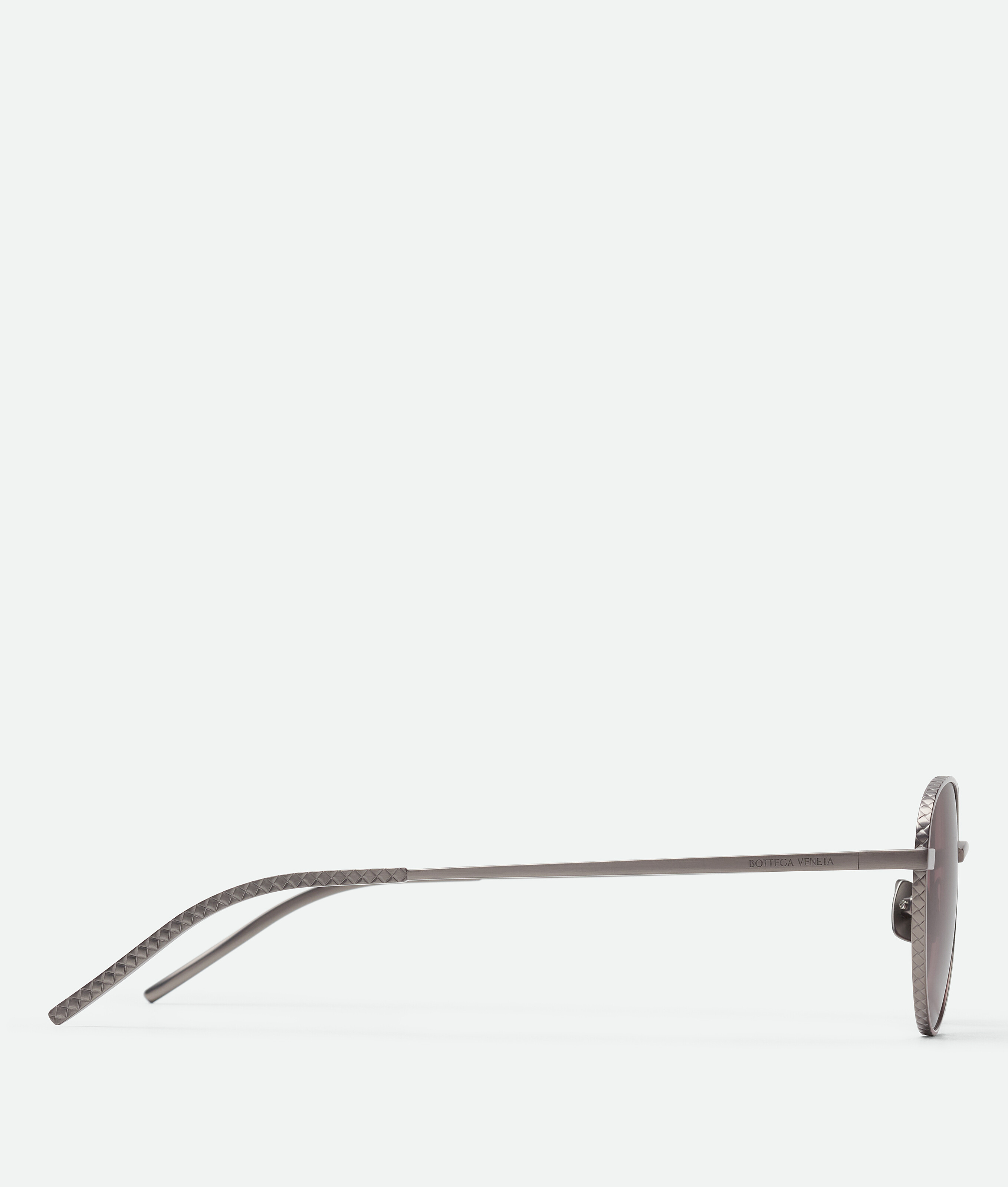 Intrecciato panthos sunglasses BOTTEGA VENETA, красный/рутений — фото 3