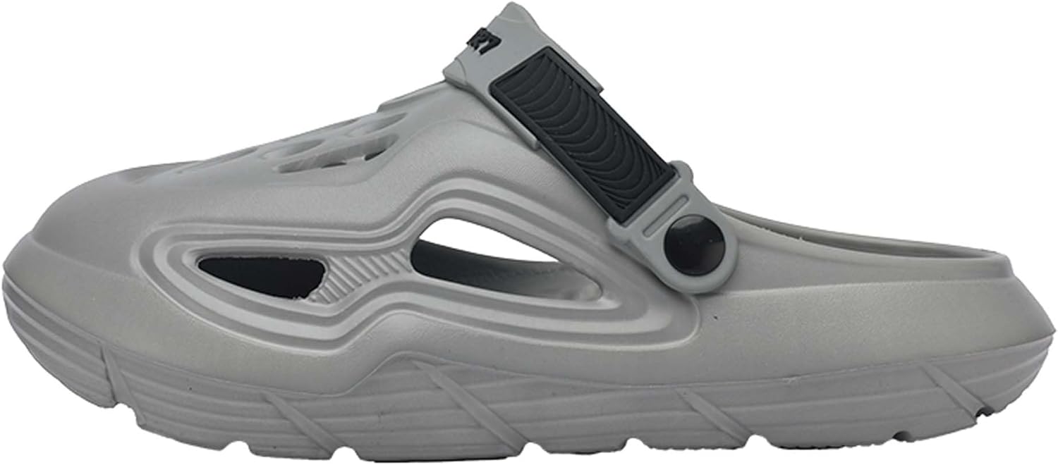 

Летние легкие повседневные сандалии двойного размера с ощущением как у тапочек Generic, серый