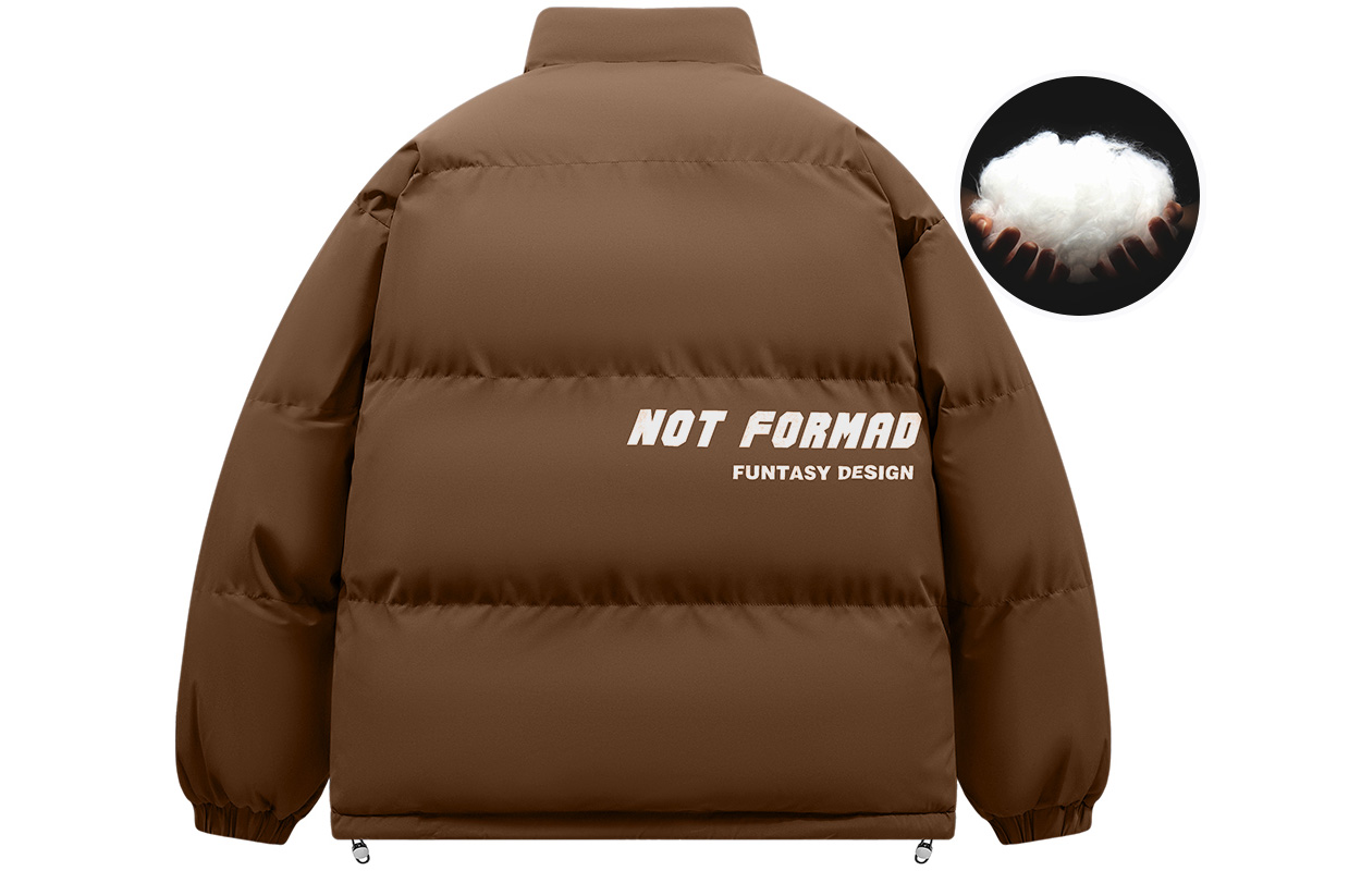 

NOTFORMAD Пуховик Unisex, Earth Coffee