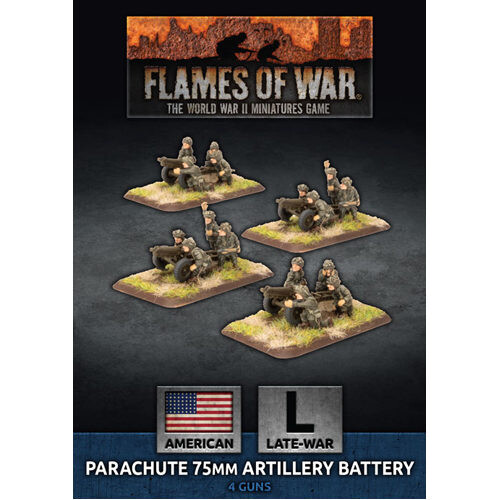 

Фигурки Flames Of War: Parachute 75Mm Artillery Battery (Plastic)