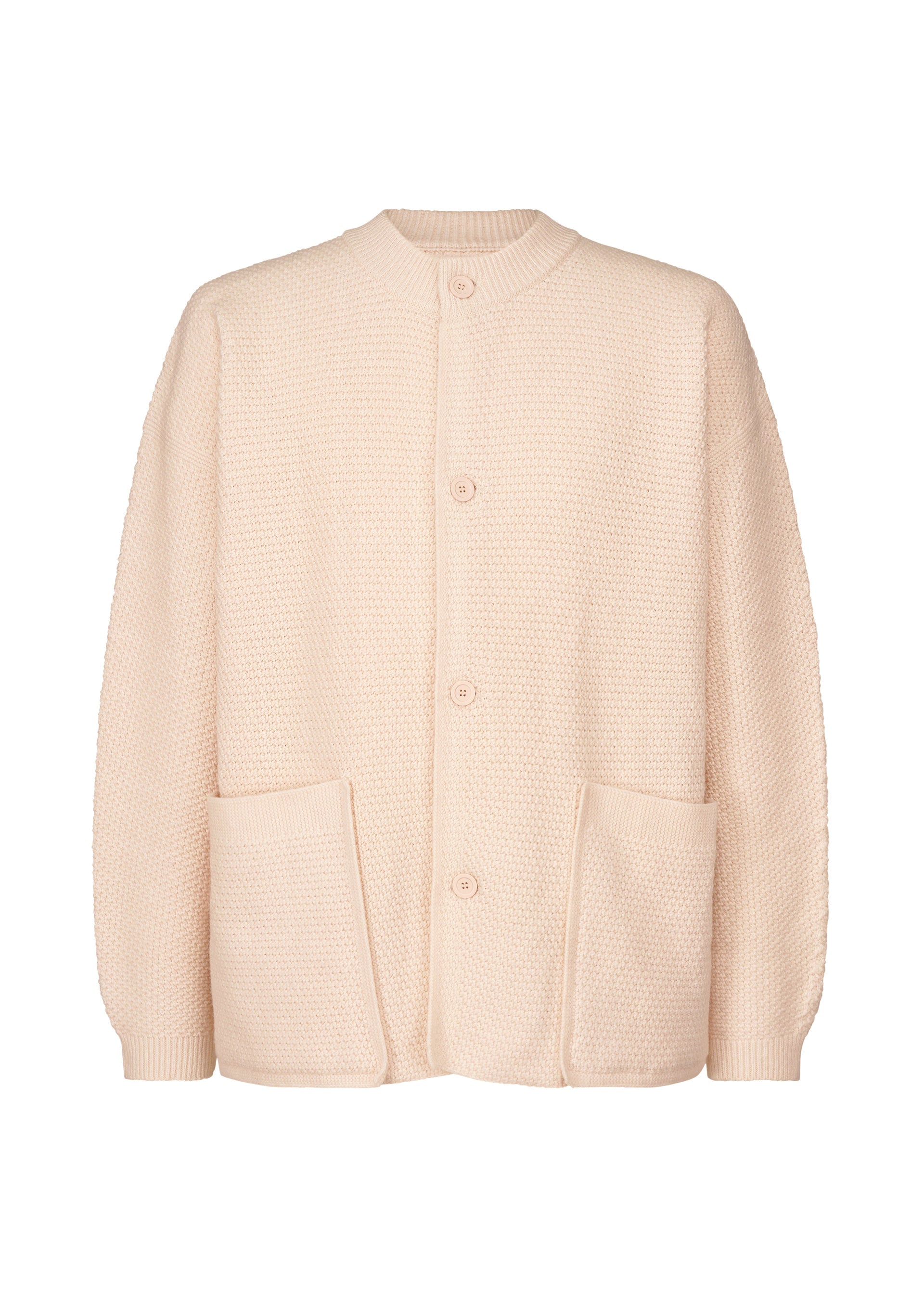 

Кардиган rustic knit Homme Plissé Issey Miyake, розовый
