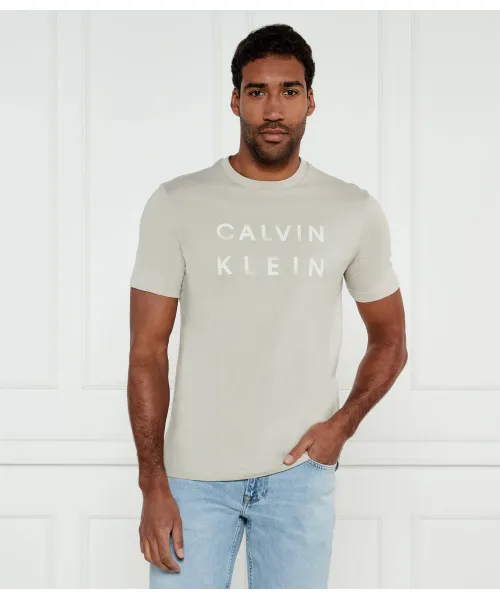 

Футболка Regular fit Calvin Klein, бежевый