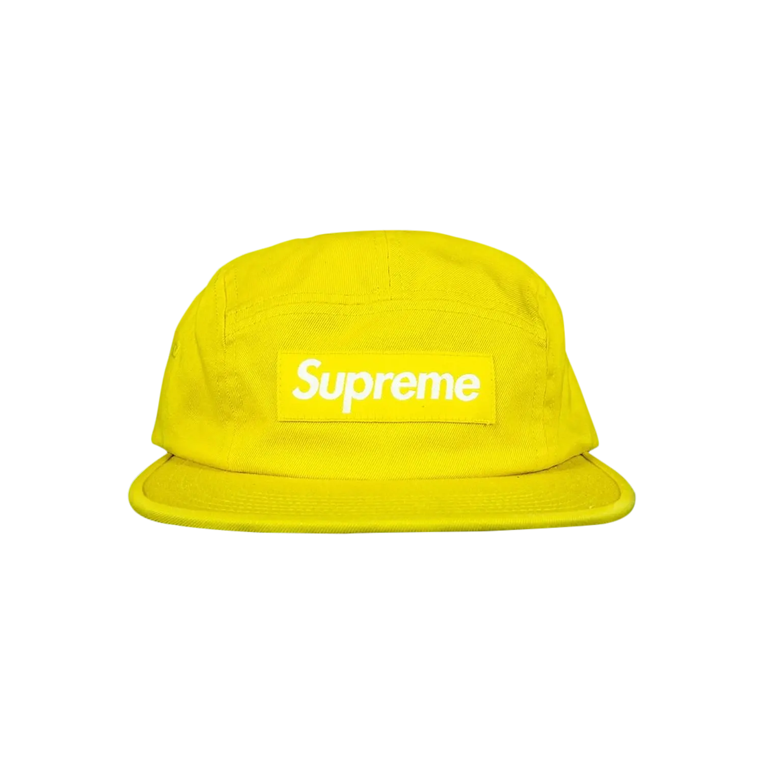 

Твиловая кепка Supreme из ткани чинос, Желтая