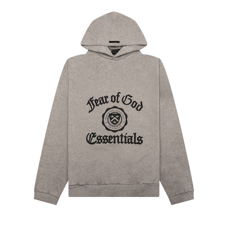 

Худи Fear of God Essentials Heavy Fleece Vintage Shrunken Hoodie, Heather Grey