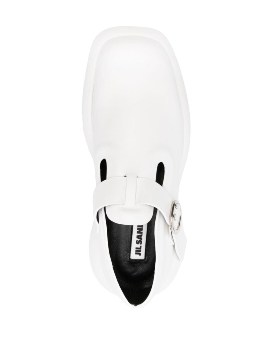 Jil Sander лоферы Scarpe, белый — фото 4
