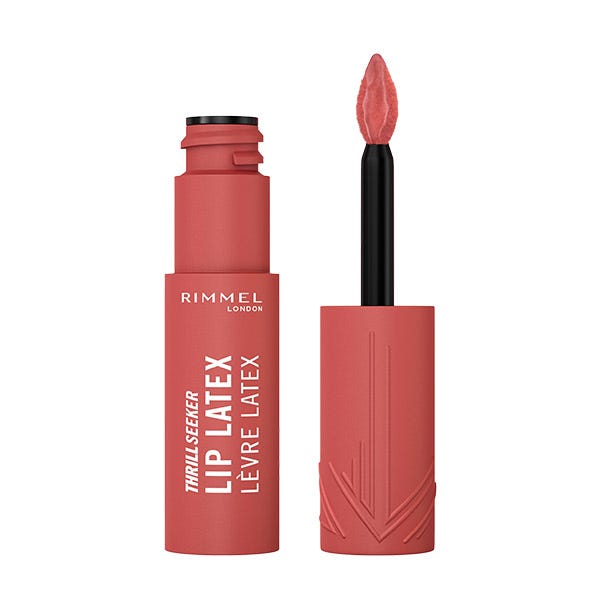 Жидкая помада с эффектом латекса RIMMEL LONDON Thrill Seeker Lip Latex, 150 Magnetic — фото 2