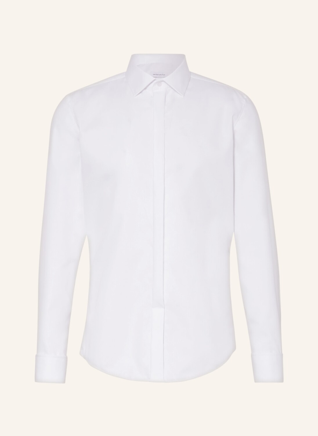 

Рубашка seidensticker Slim Fit mit Umschlagmanschette, белый