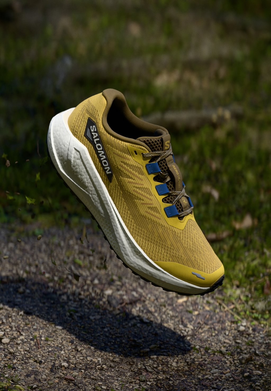 

Кроссовки для бега SHOES AERO BLAZE 3 GRVL Salomon, темно-желтый