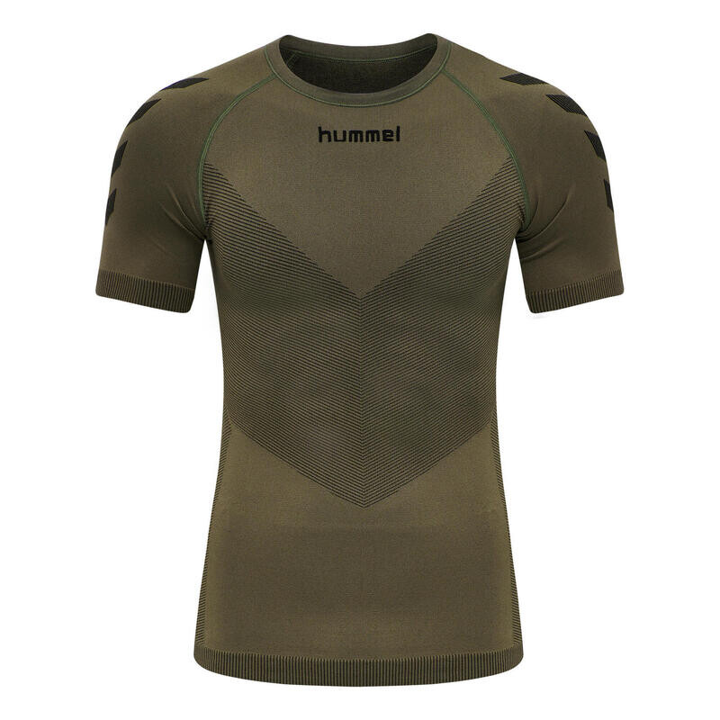 

Спортивная футболка Hummel, цвет camouflagefarben/grün/grün