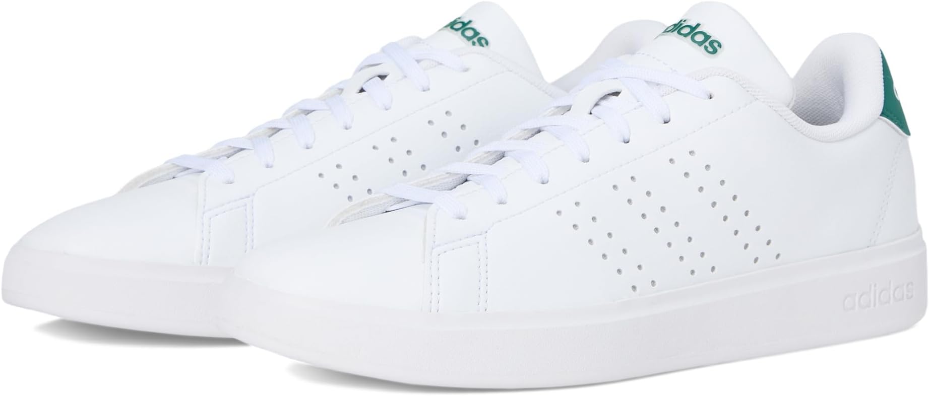 

Кроссовки adidas Advantage 2.0, цвет White/Black/Collegiate Green