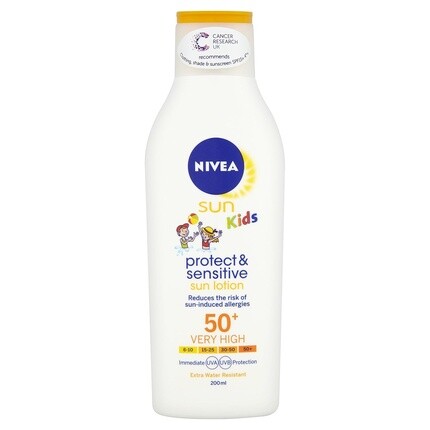 

Nivea Sun Kids Солнцезащитный крем для защиты и чувствительной кожи 200 мл