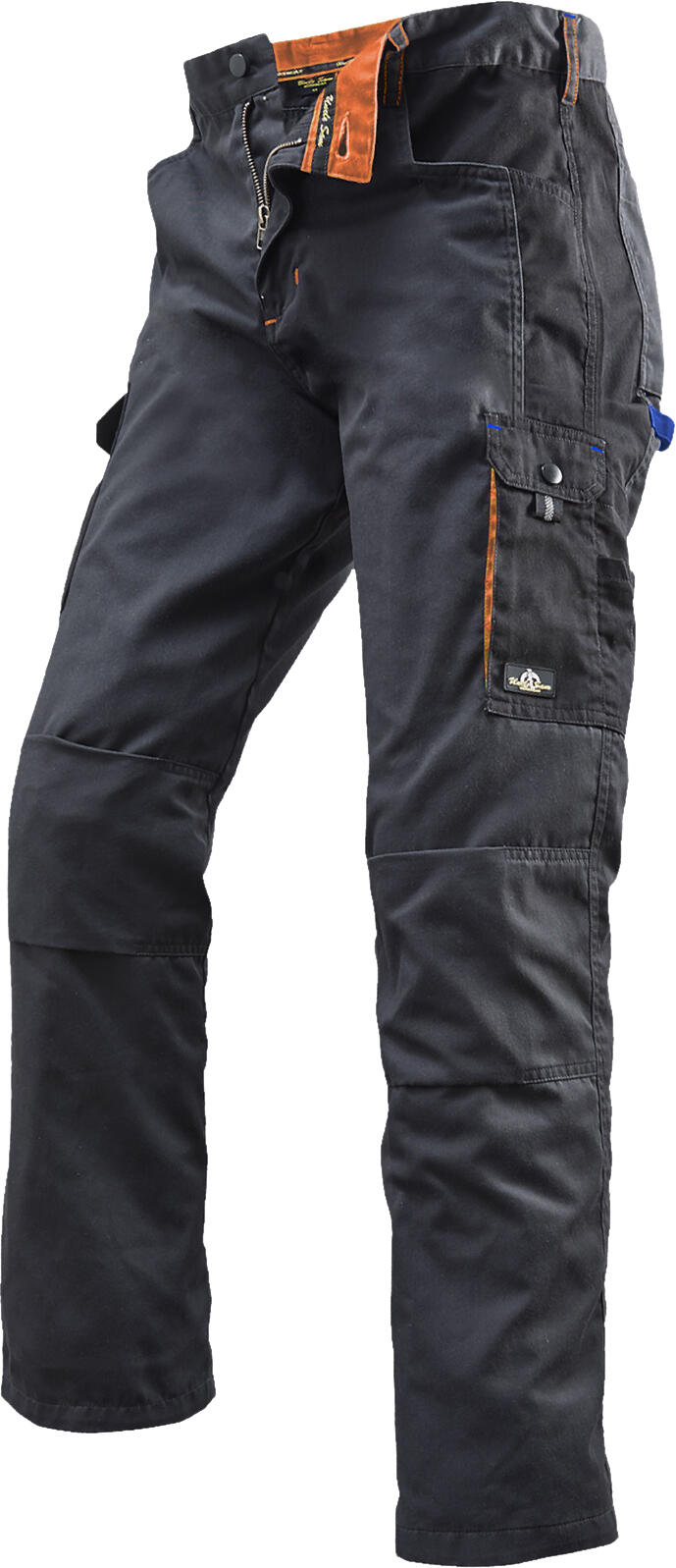 

Брюки Uncle Sam, черные/темно-синие/оранжевые, размер 58