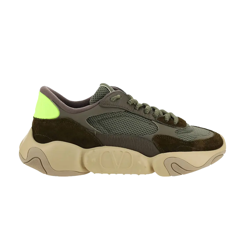 Кроссовки Valentino Bubbleback, зеленый