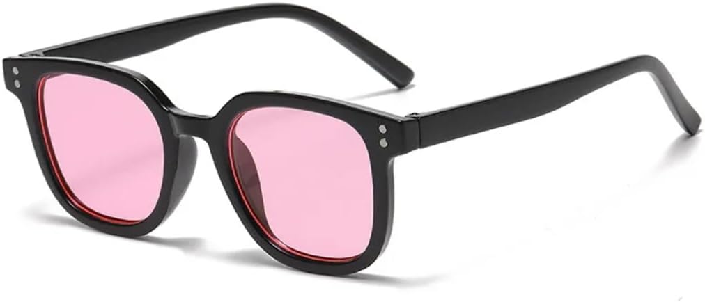 

Солнцезащитные очки с защитой от УФ-излучения UV400 | Градиентный конфетный цвет в стиле панк | Для женщин и мужчин | Для занятий спортом на открытом воздухе и вождения DSVIGF, Black-lightpin