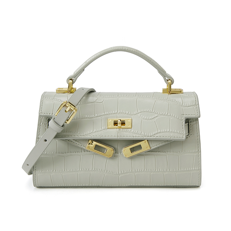 

ELLE Сумка женская из кожи крокодила Multicolor