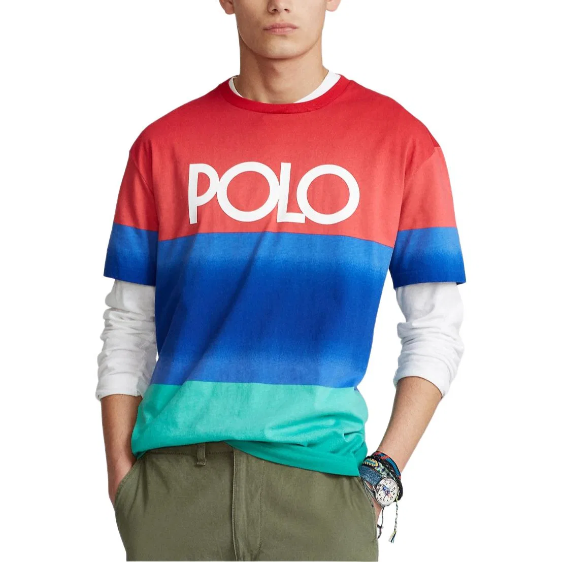 Футболка Polo Ralph Lauren Men's Multicolor — фото 3