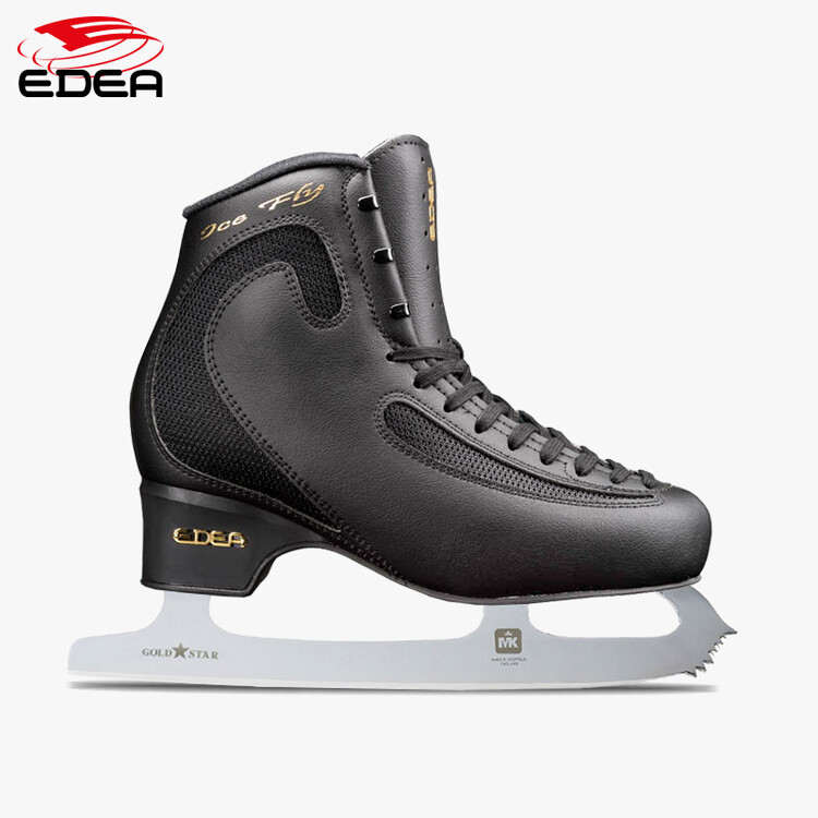 

EDEA Коньки для фигурного катания Ice Fly Seven-Star, черный C Standard + MK Gold Star Premium, размер 38