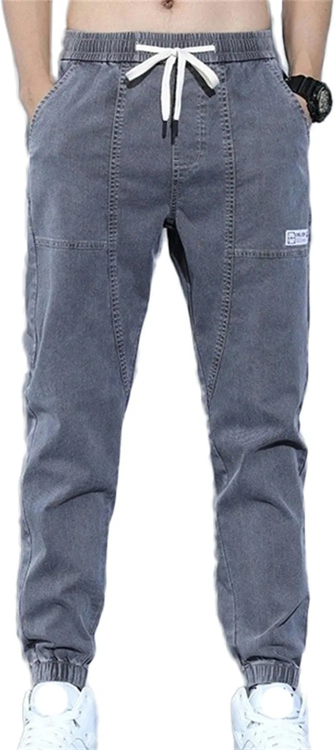 Джинсы классические деним, Slim Fit, серый