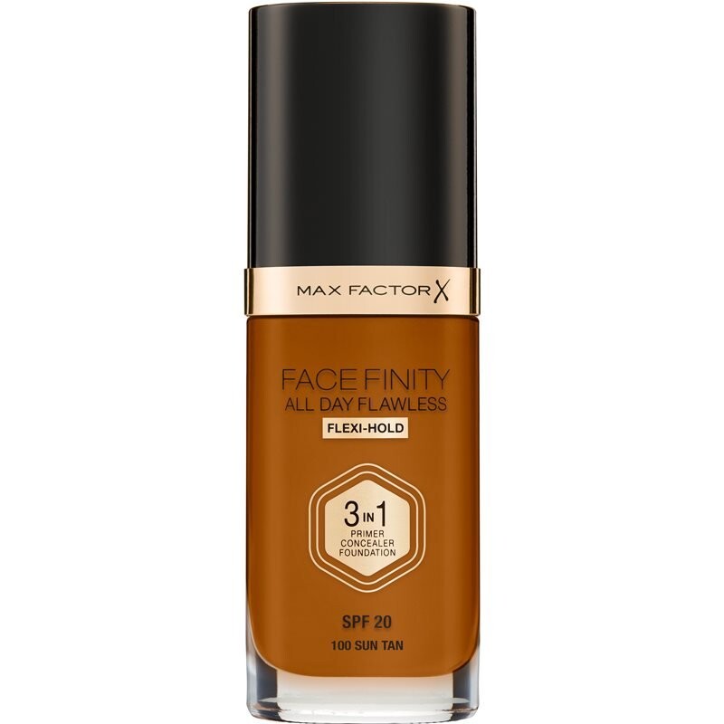 

Max Factor Facefinity All Day Flawless стойкая тональная основа SPF 20 оттенок 100 Sun Tan/ W100 Cocoa 30 мл Inna Marka