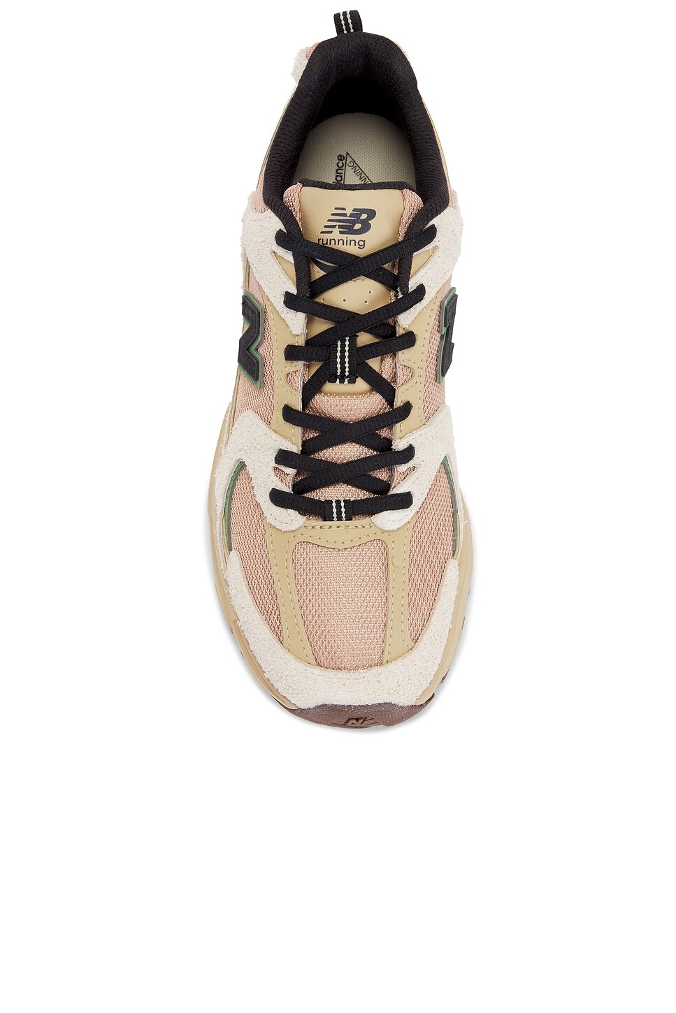 530 кроссовки New Balance, цвет Linen, Incense, & Mallard Green — фото 4