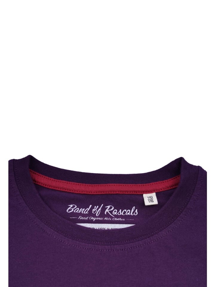 Футболка Band of Rascals, цвет dark/purple — фото 4