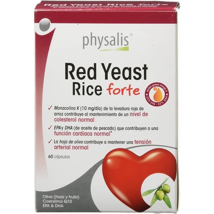 

Красные рисовые дрожжи 60 капсул Physalis