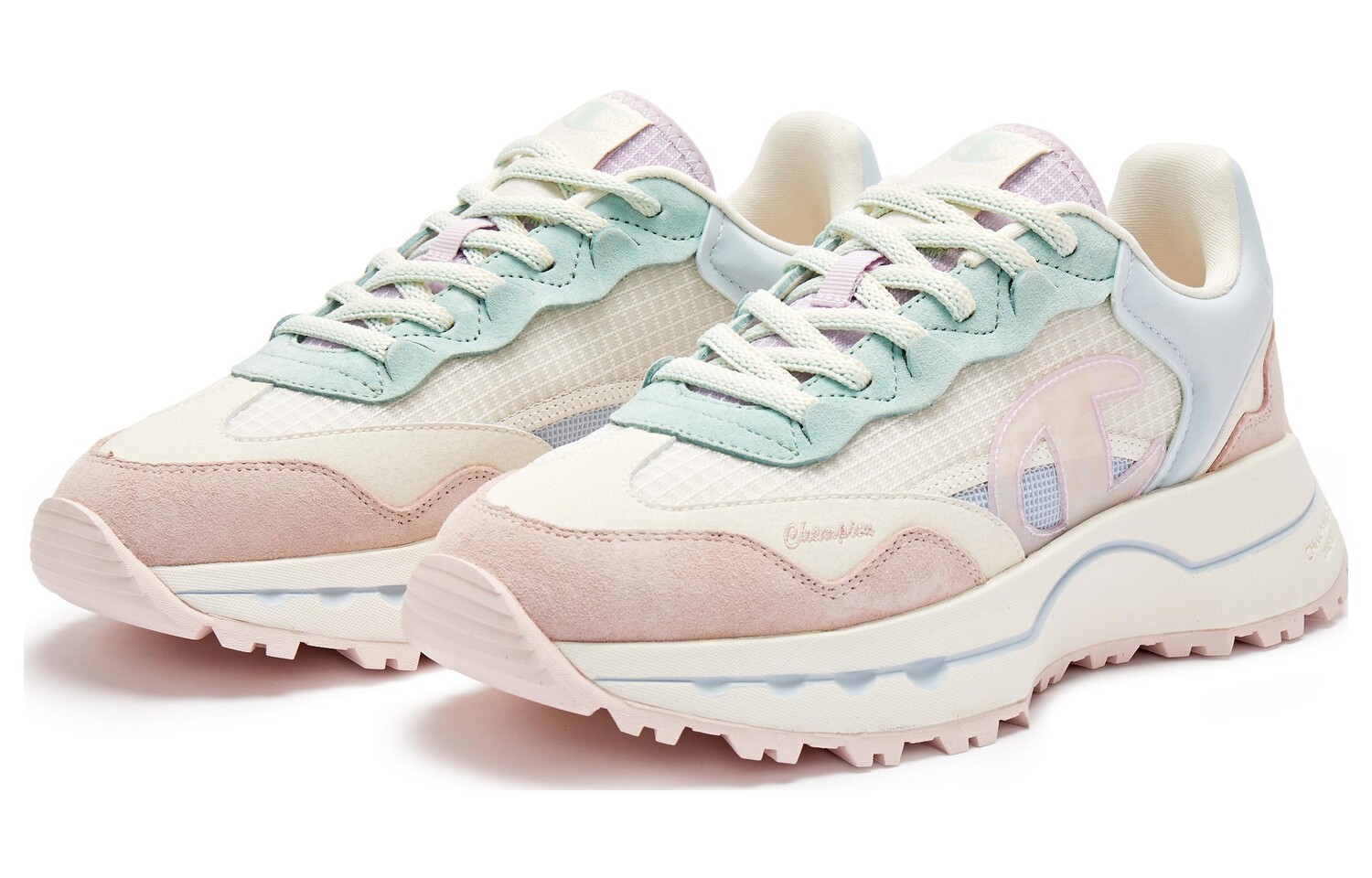 Champion Retro Sports Кроссовки Женские, Light Pink — фото 3