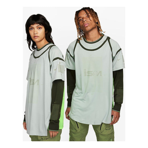 Футболка Nike ISPA Long-Sleeve Top 'Mult-Color', мультиколор — фото 4