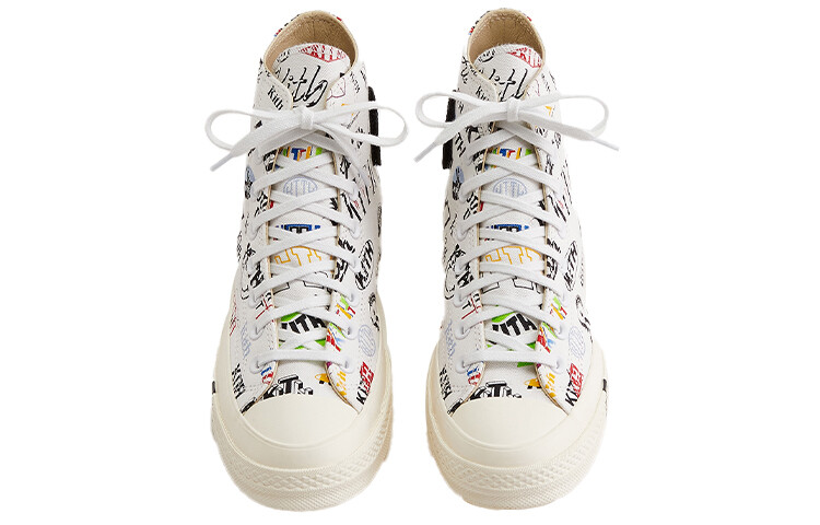 Кеды Converse Chuck Taylor All Star 70 Hi Kith 10 Year Anniversary White — фото 2