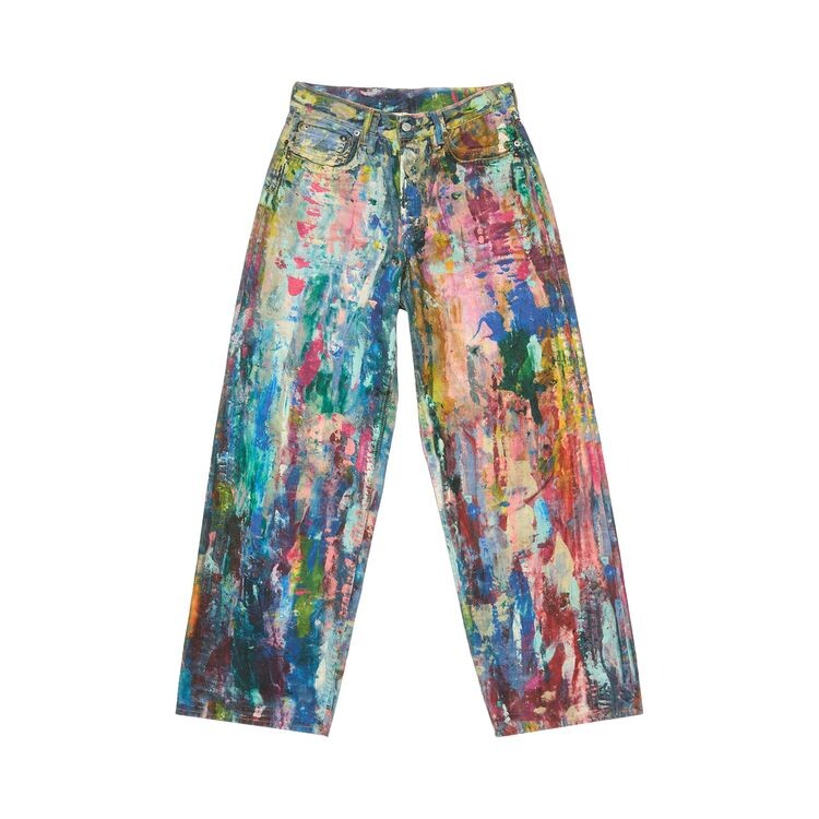 

Брюки Acne Studios Trousers Blue/Multicolor, синий