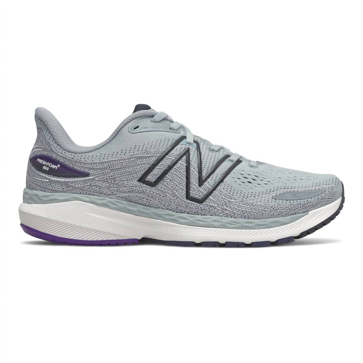 

Мужские кроссовки 860 V12 серого/фиолетового цвета New Balance