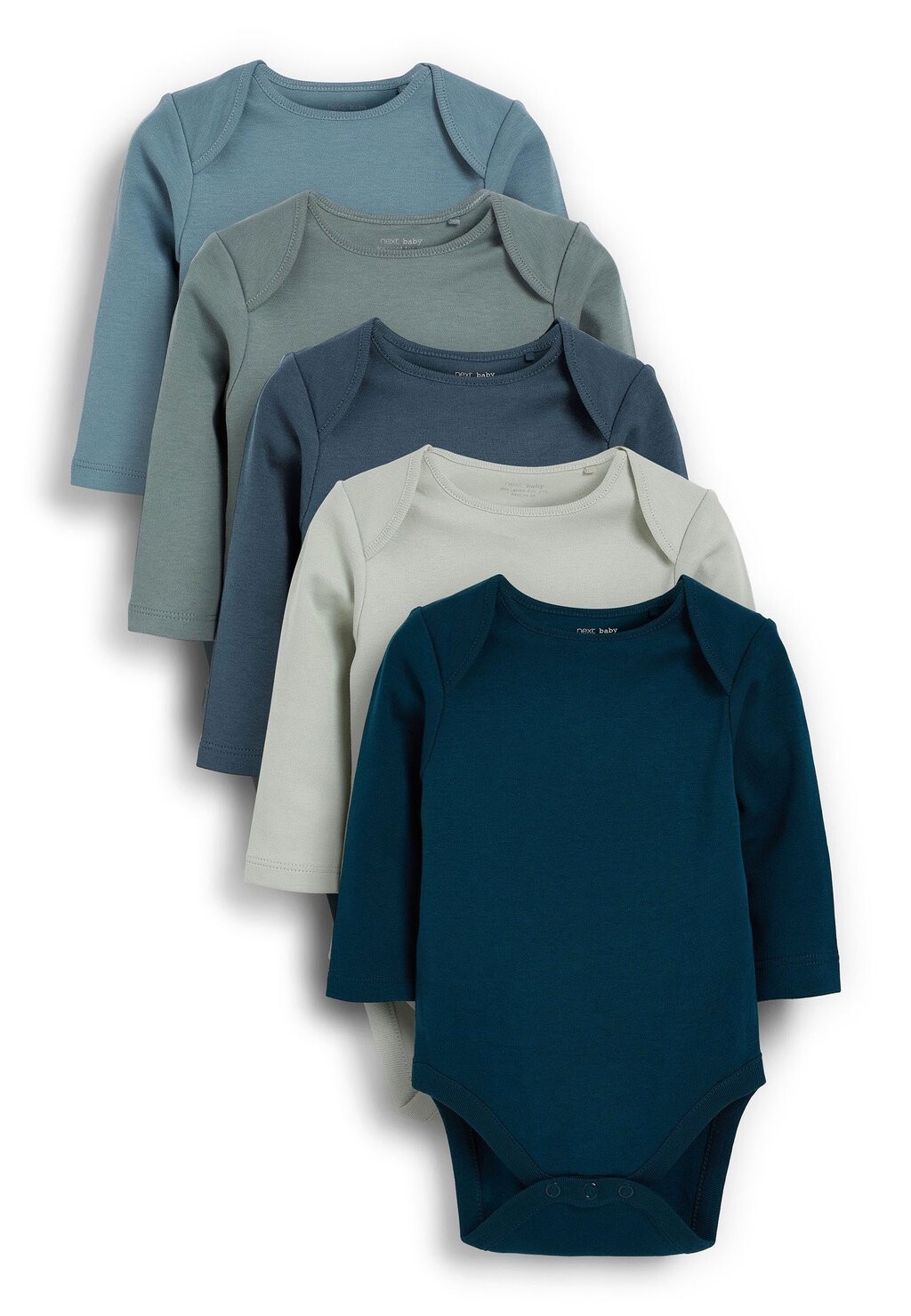 

Боди 5 PACK LONG SLEEVE Next, цвет modern blue