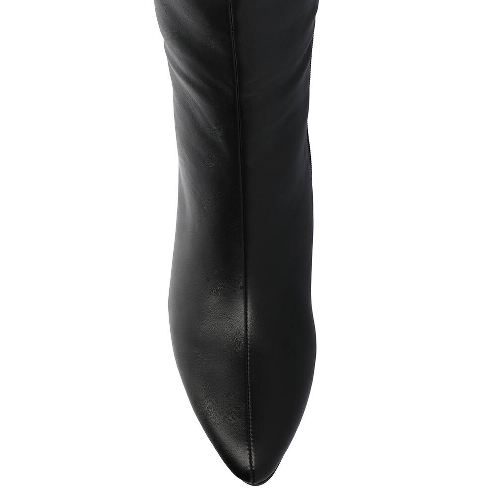Женские сапоги до колена Journee Collection Tru Comfort Foam Ameylia, коричневый — фото 4