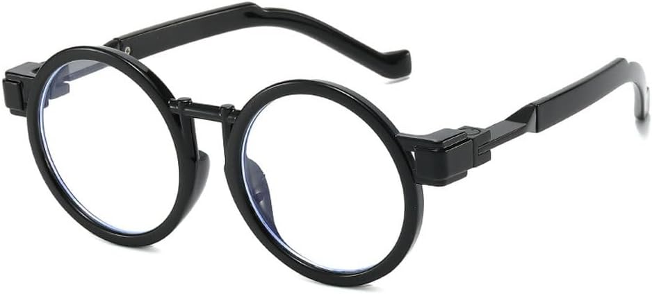 

Модные женские круглые солнцезащитные очки в стиле панк, ретро-очки с защитой от УФ-излучения UV400, мужские трендовые солнцезащитные очки с прозрачным градиентом TKKTLLT, Glossy Black Clear